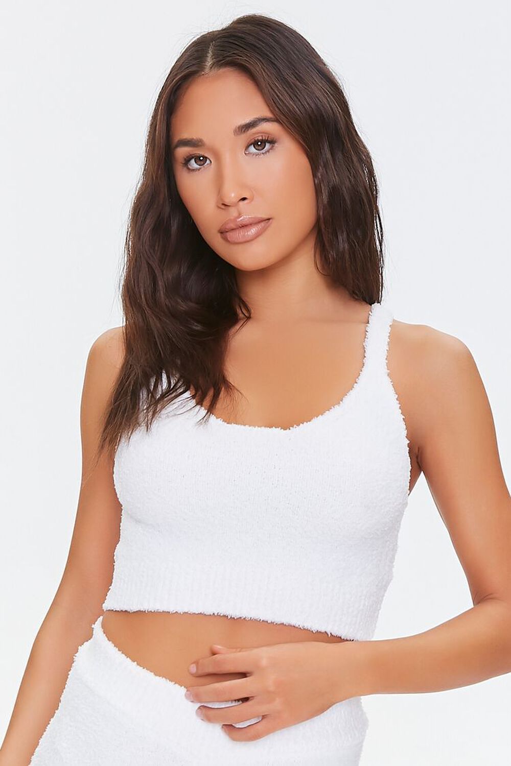 Fuzzy Knit Lounge Cami | Forever 21 (US)