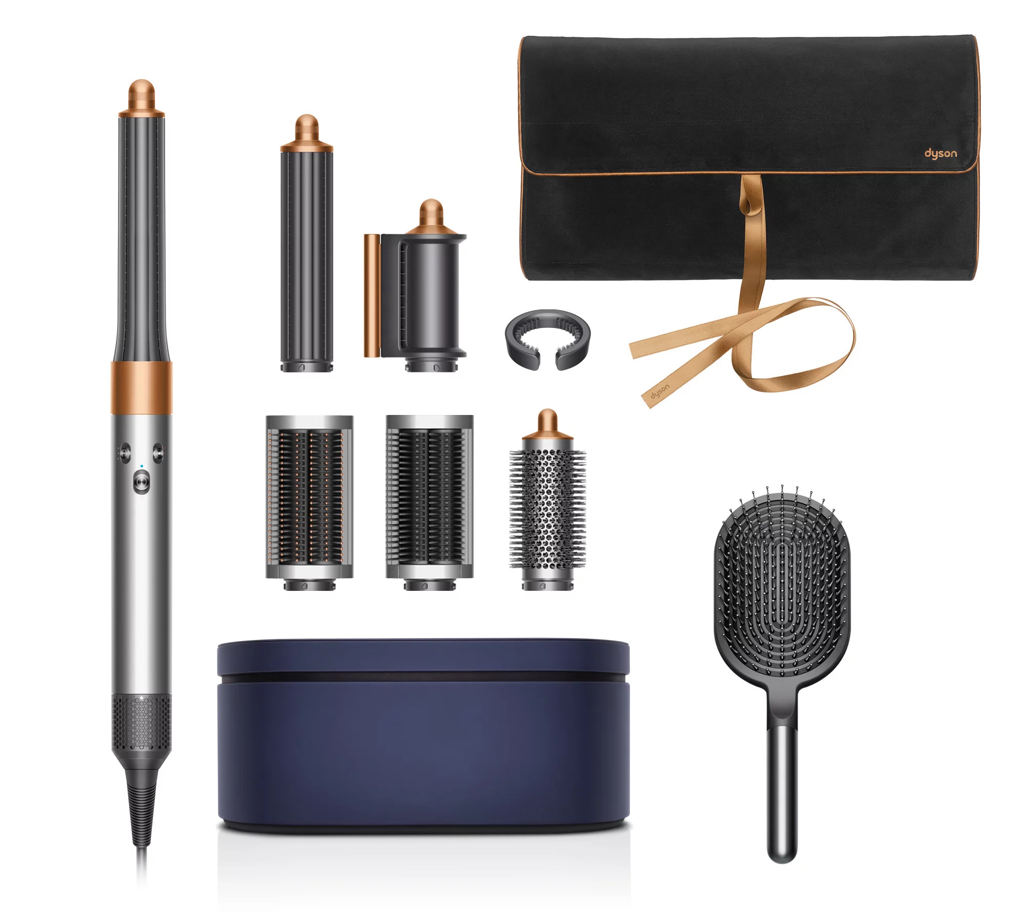 Dyson Airwrap Complete with Paddle Brush and Travel Pouch - QVC.com | QVC