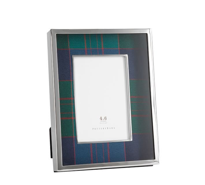 Lynbrook Plaid Picture Frames - Red | Pottery Barn (US)