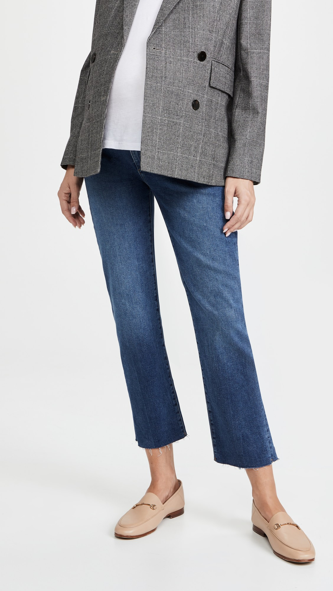 Patti Straight Maternity Ankle Jeans | Shopbop