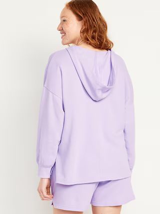 Oversized French Terry Hoodie for Women | Old Navy (US)