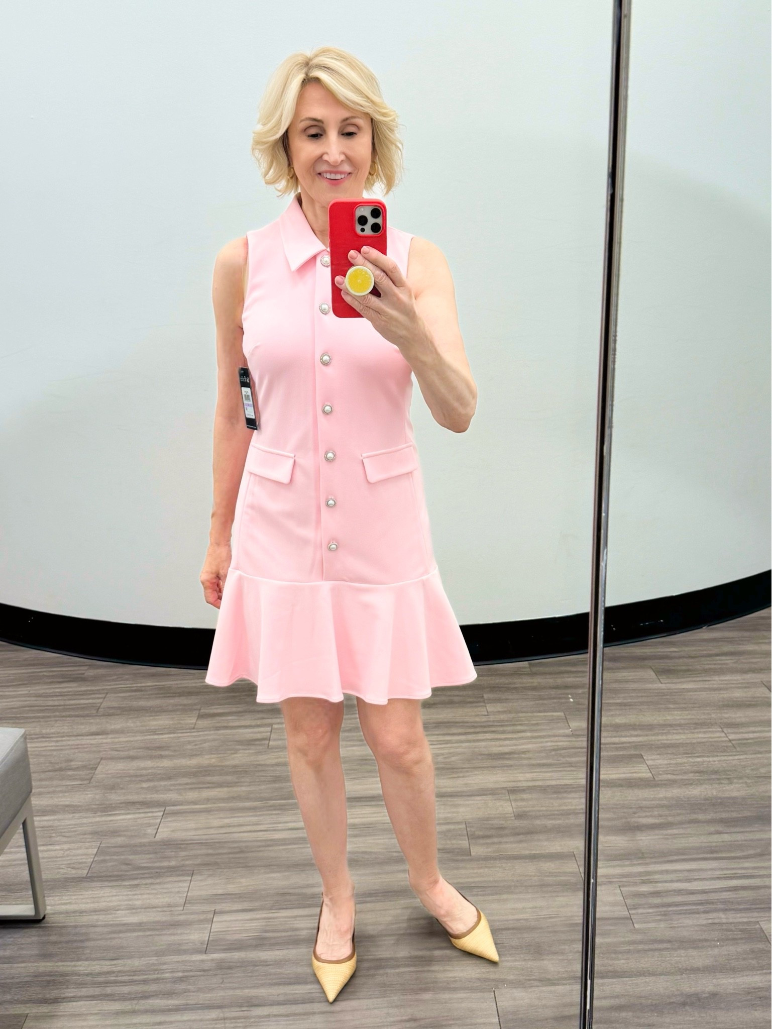 Feeling a little extra in the best way today 💕✨ This pink blazer-style dress from Macy’s with the ruffle hem is giving polished-but-playful and I’m here for it.

It’s one of those pieces that makes you feel put together the moment you put it on… like “yes, I’ve got plans and I might just be the best dressed there” 😉💅

Soft pink, a little structure, a little flounce — basically my current mood in outfit form.

#LTKSeasonal #LTKootd #LTKOver40