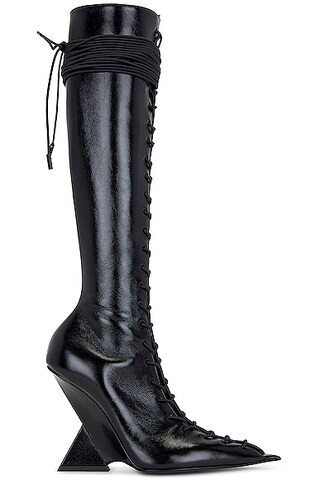 THE ATTICO Morgan High Boot in Black | FWRD | FWRD 