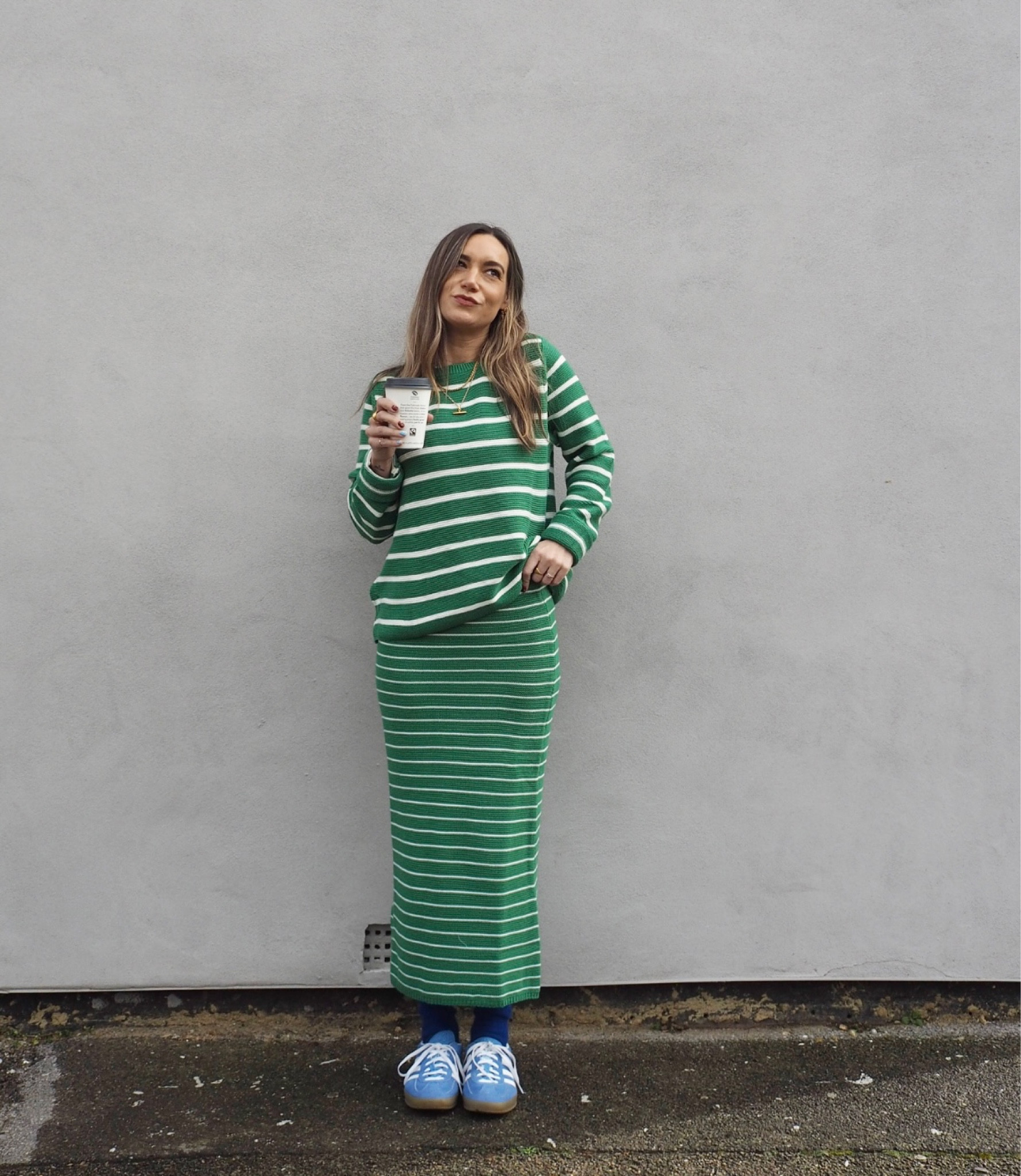 Mango set, green, stripes 

#LTKunder50 #LTKfit #LTKFind