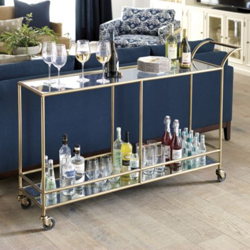 Sterling Large Bar Cart | Ballard Designs, Inc.