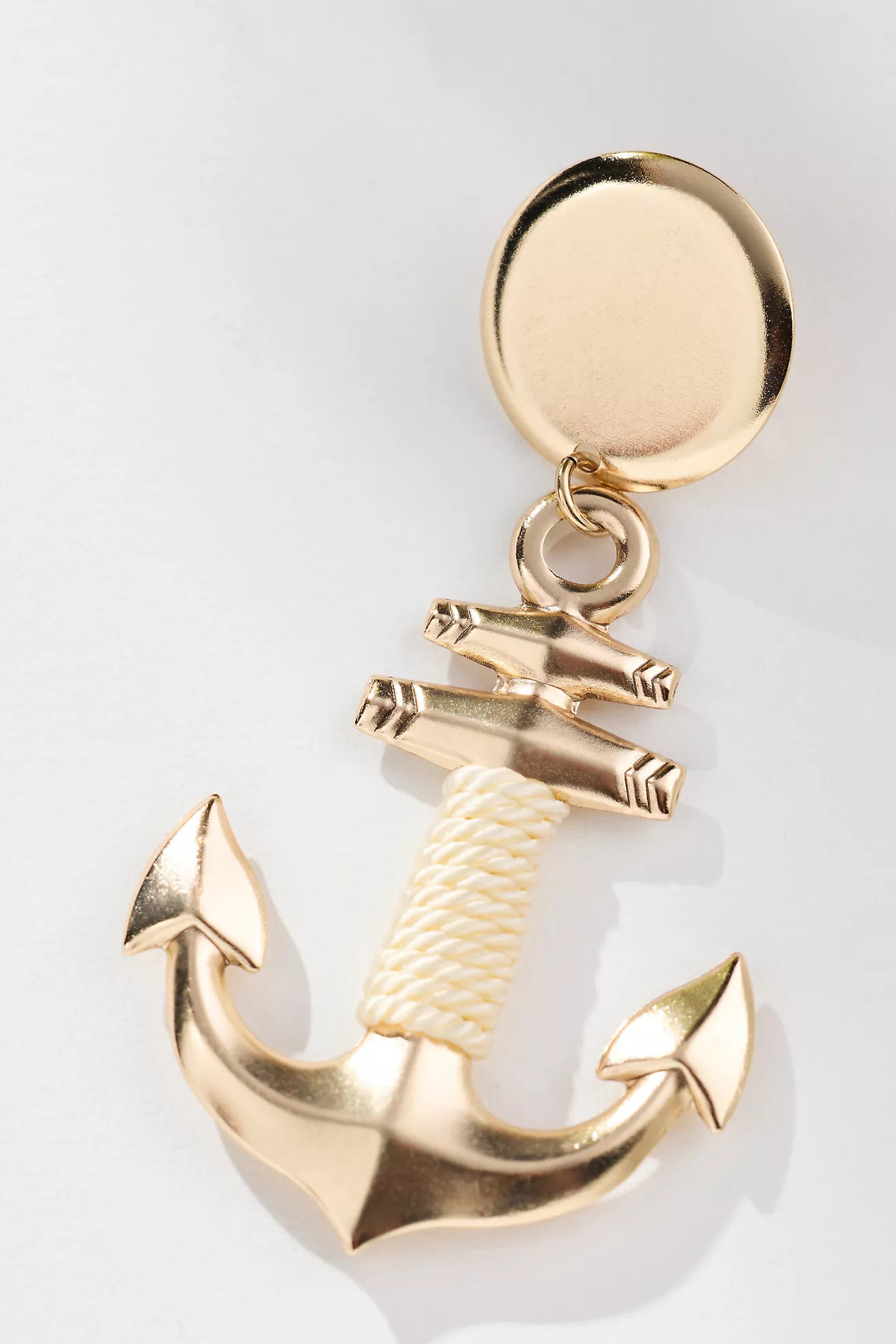 Threaded Anchor Drop Earrings | Anthropologie (US)