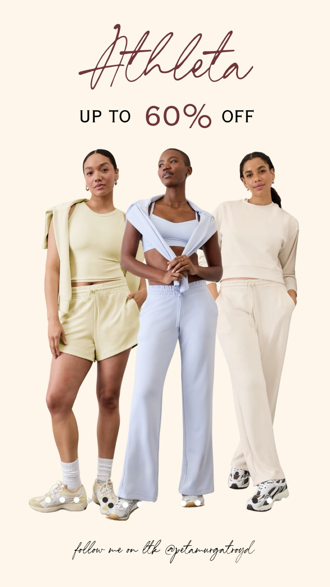 Up to 60% off

#LTKStyleTip #LTKSaleAlert #LTKFitness