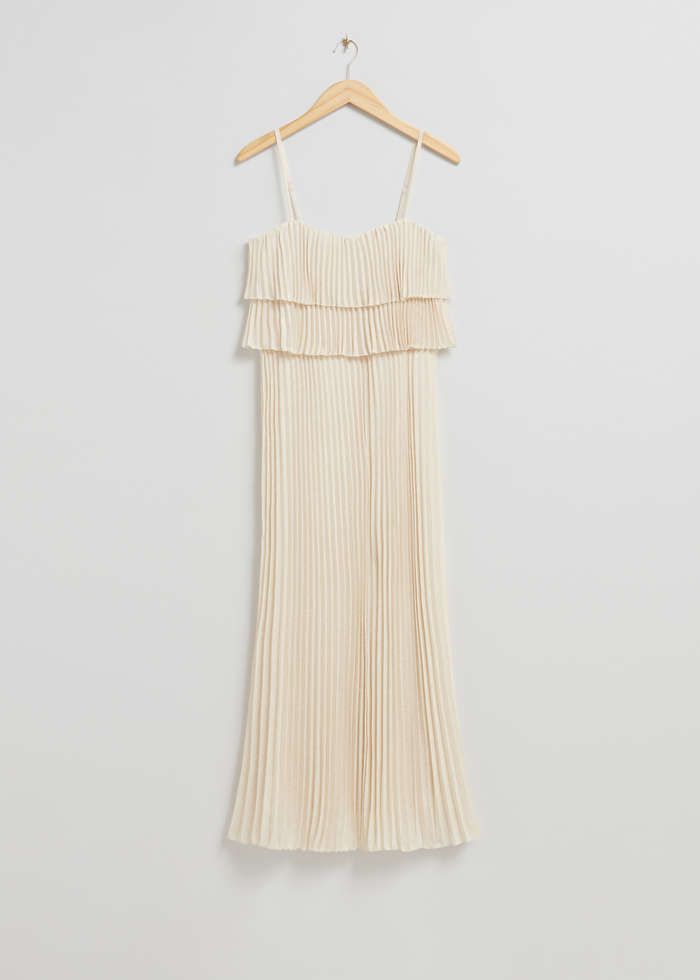 Pleated Strappy Maxi Dress | & Other Stories (EU + UK)