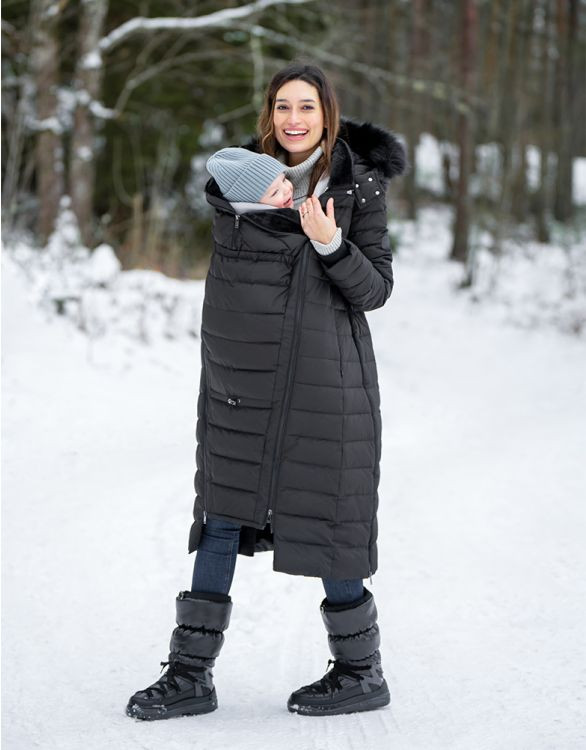 Extra Long 3 in 1 Down Maternity Coat | Seraphine US