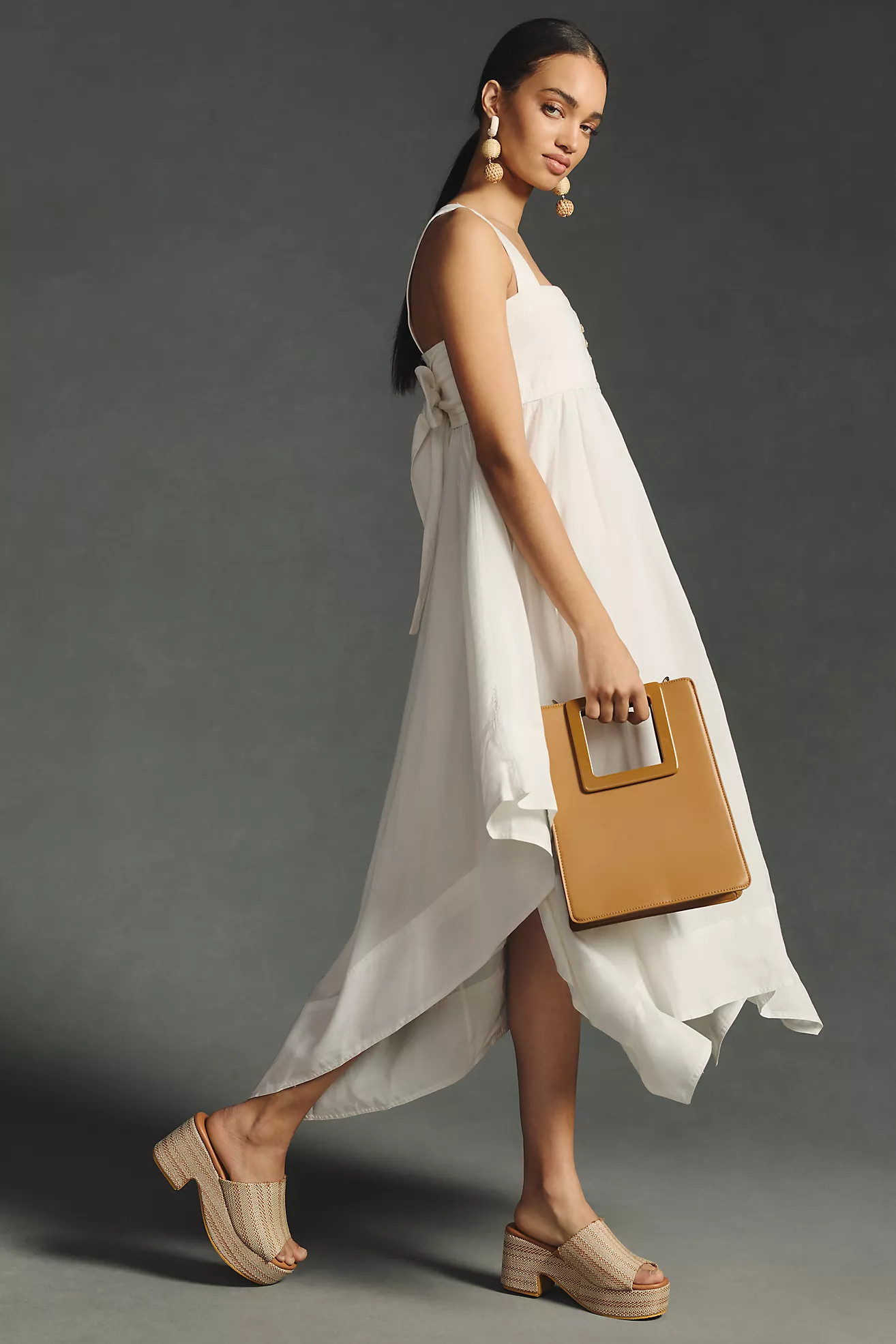 Pilcro Asymmetrical Babydoll Dress | Anthropologie (US)