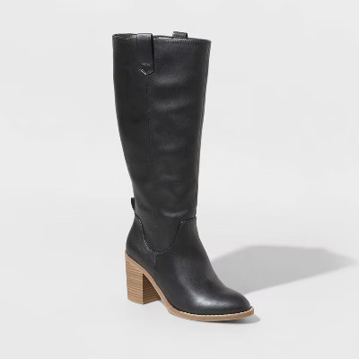 Women's Davinia Heeled Riding Boots - Universal Thread™ | Target