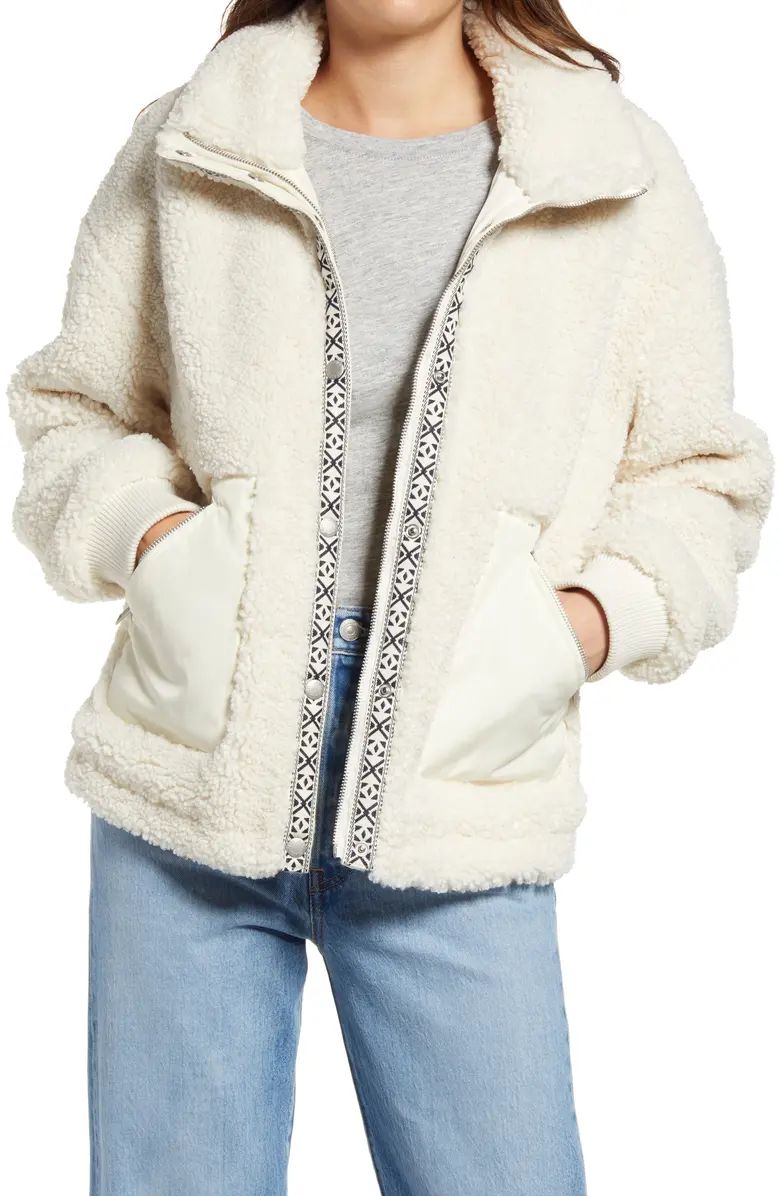 High Pile Fleece Full Zip Jacket | Nordstrom | Nordstrom