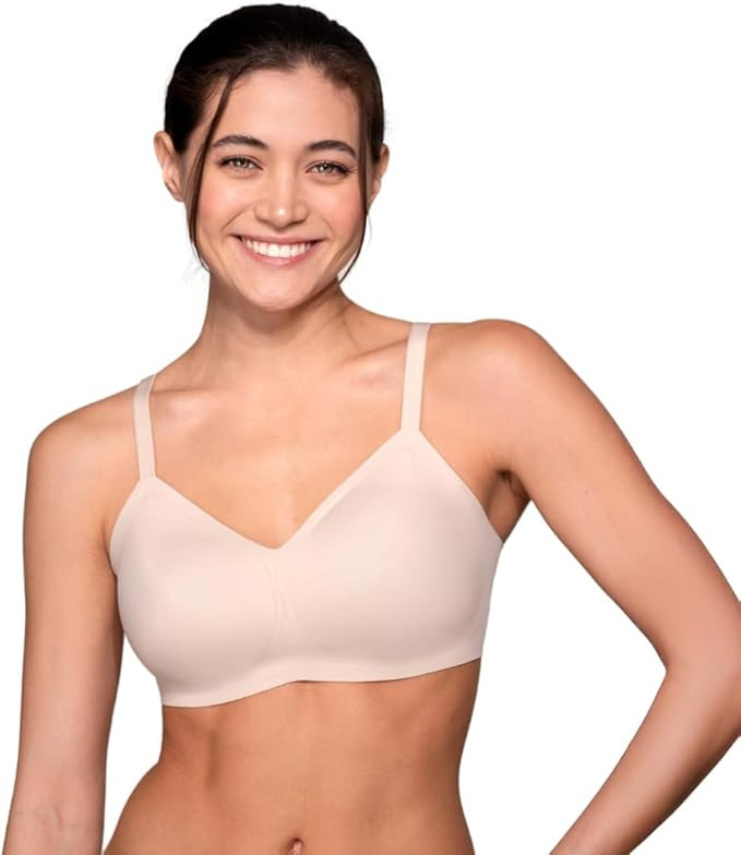 Floatley to The T-Shirt Wireless Push Up Lift Bra for Women, Soft Silky Everyday Comfort Bra with... | Amazon (US)