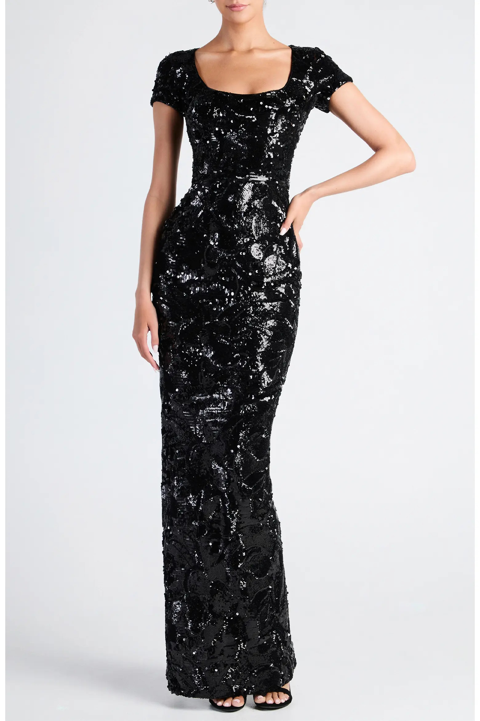 HELSI Danny Sequin Column Gown (Women) | Nordstrom | Nordstrom