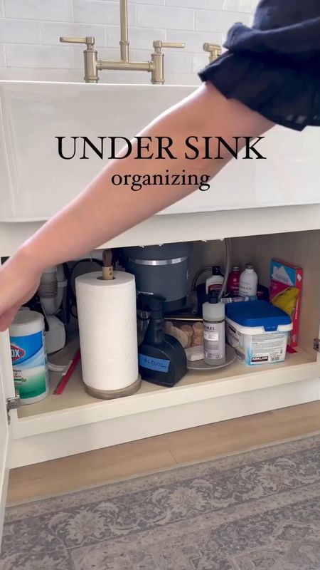 Achieve that clean and organized sink with these acrylic organizers, labels, bottles & paper towel holder!
#homeorganization #kitchenrefresh #amazonfinds #kitcheninspo

#LTKhome #LTKVideo #LTKstyletip