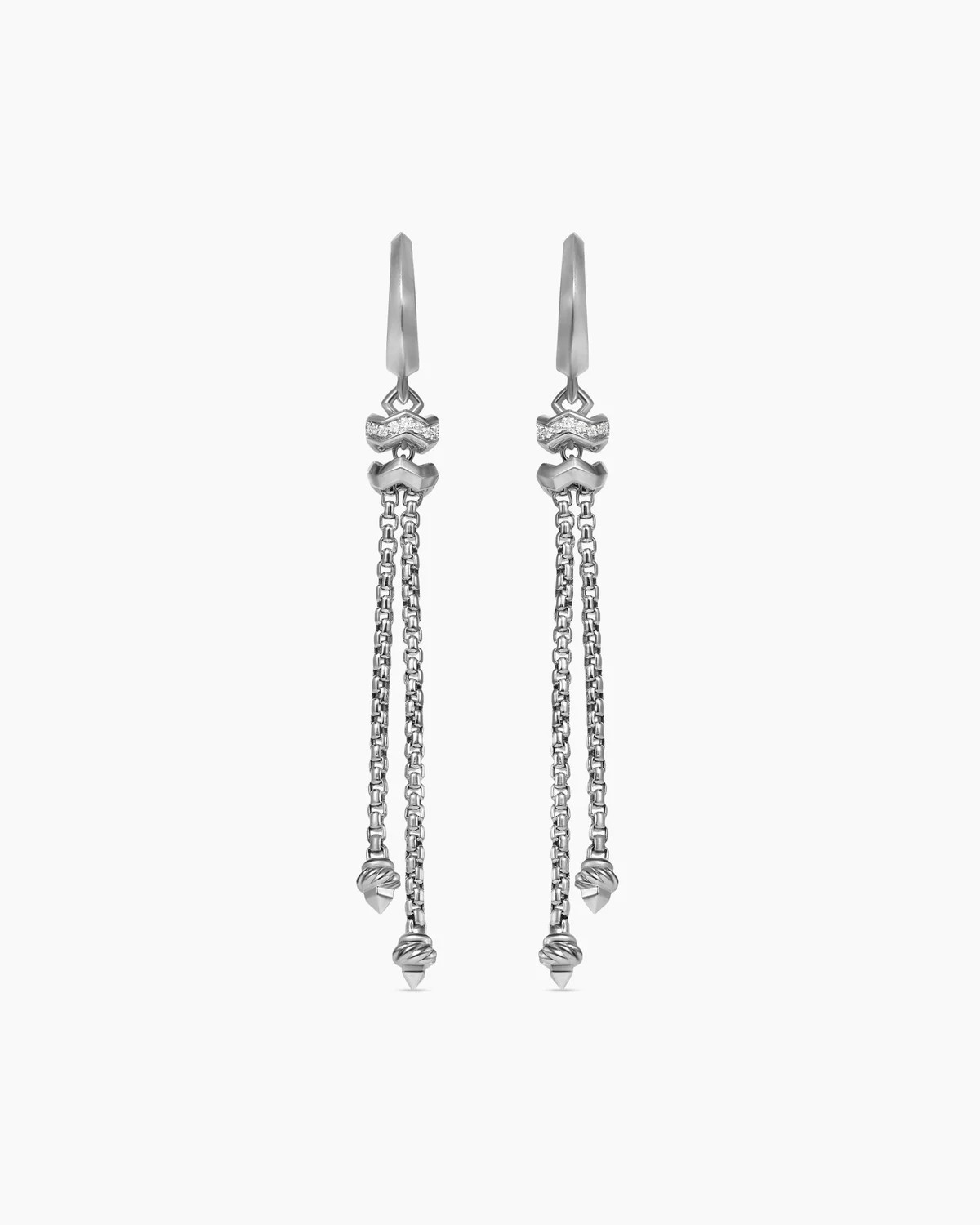 Stax Zig Zag Chain Drop Earrings | David Yurman