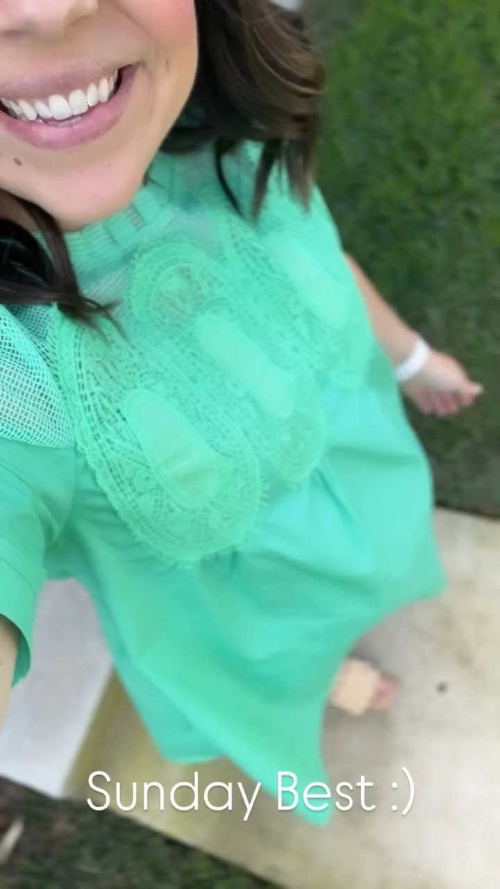 Sunday Best :)

Wearing a size small- runs very generous!

#LTKBump #LTKootd #LTKMidsize