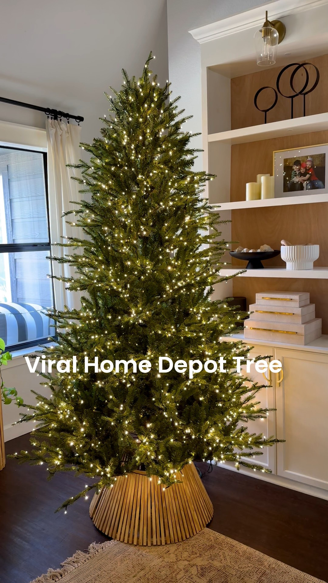 The viral twinkling Christmas tree that lives up to the hype! Took less than 5 mins to set up and zero fluffing needed! 

#LTKGiftGuide #LTKHoliday #LTKSeasonal