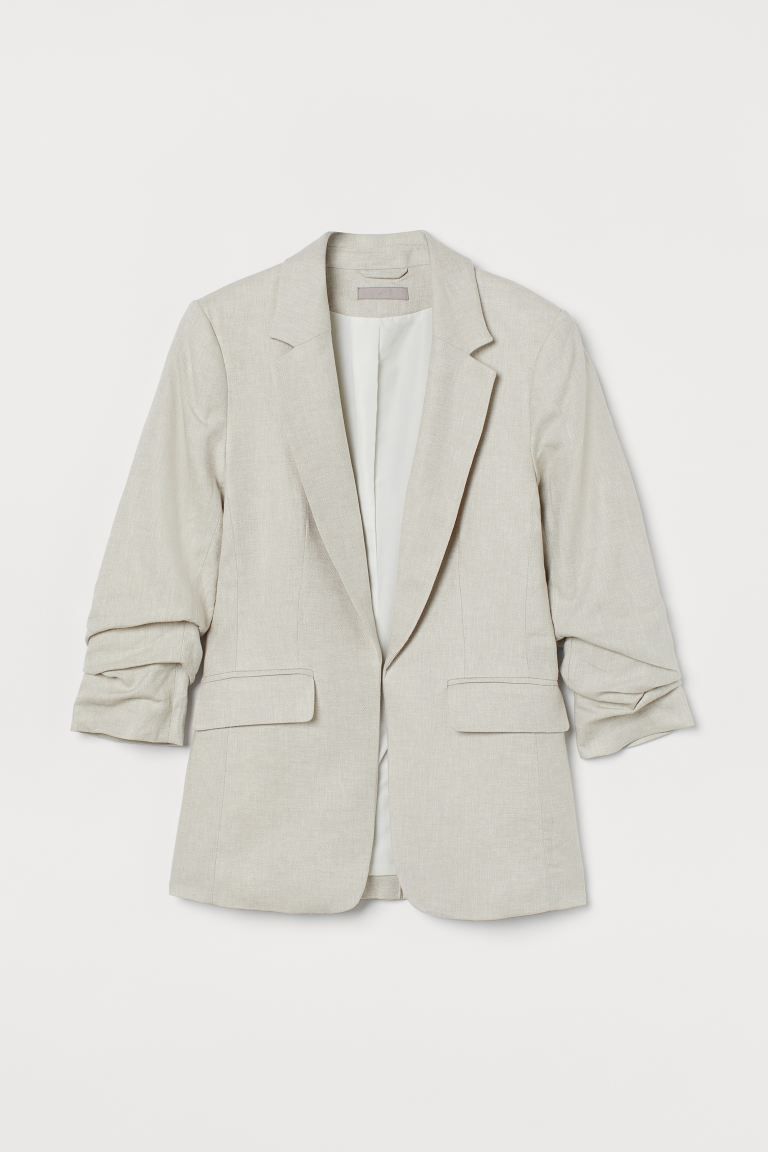 Linen-blend Jacket
							
							$49.99 | H&M (US + CA)