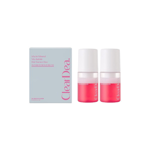 ClearDea - Mucin Mineral Vita Bubble First Essence Duo Set- 60ml*2 | Stylevana