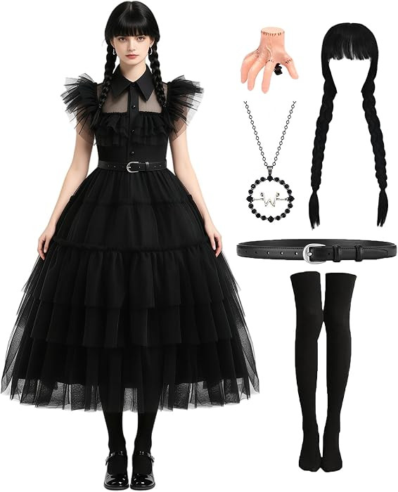 6pcs Cute Adult Halloween Costumes Set for Women Family Party | Amazon (US)