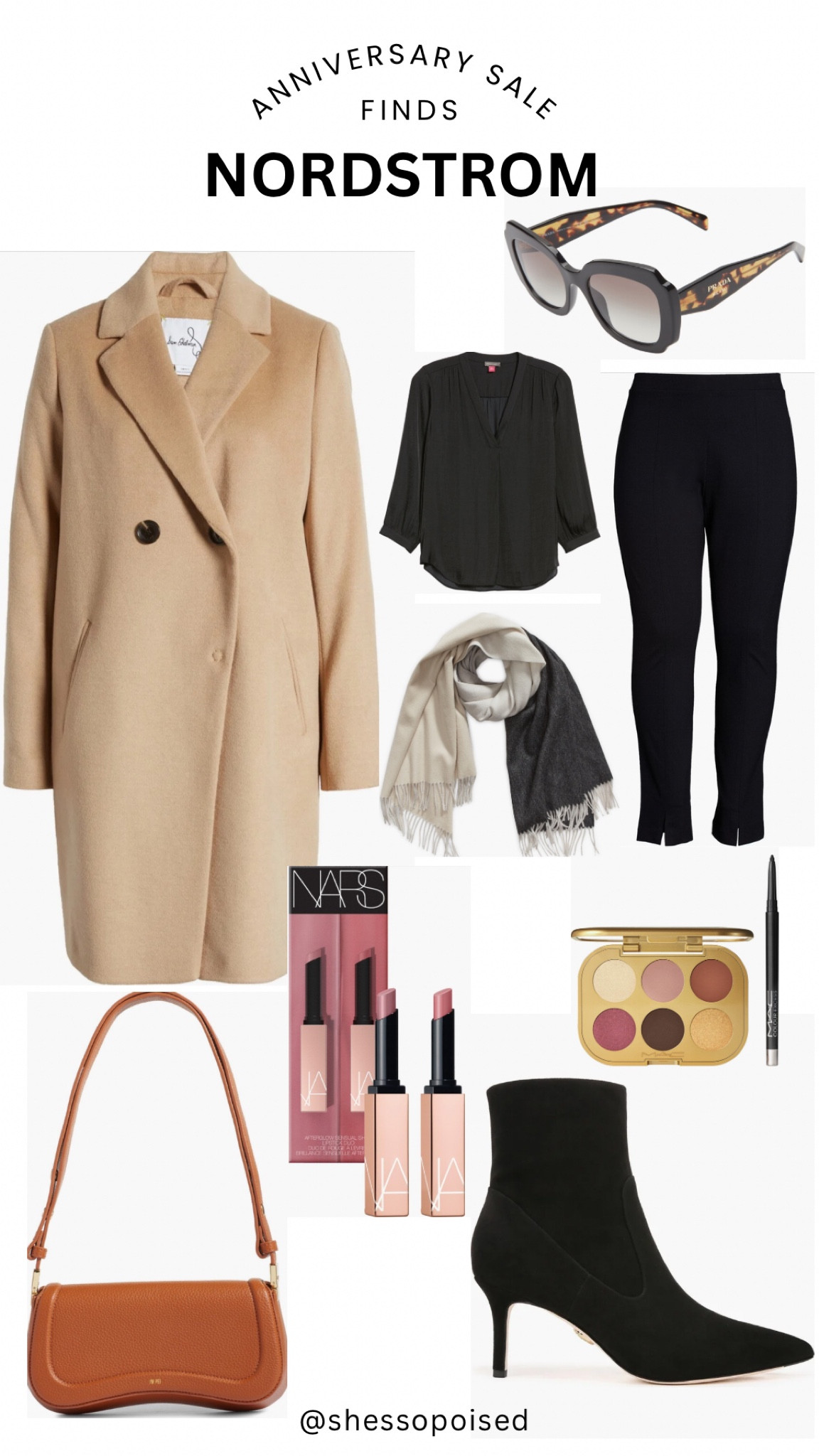 Classic pieces from the Nordstrom Anniversary sale - This look makes an easy Fall travel outfit  

#LTKxNSale #LTKTravel #LTKOver40