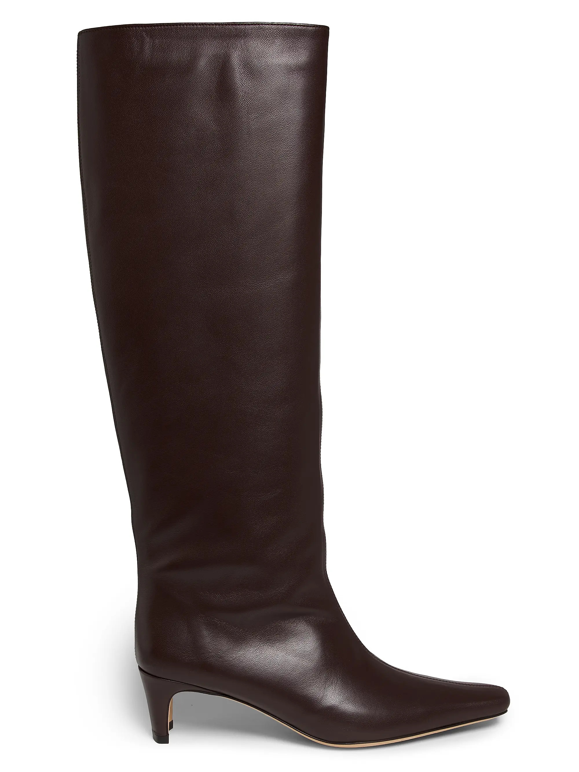 Staud Wally Leather Knee-High Boots | Saks Fifth Avenue | Saks Fifth Avenue
