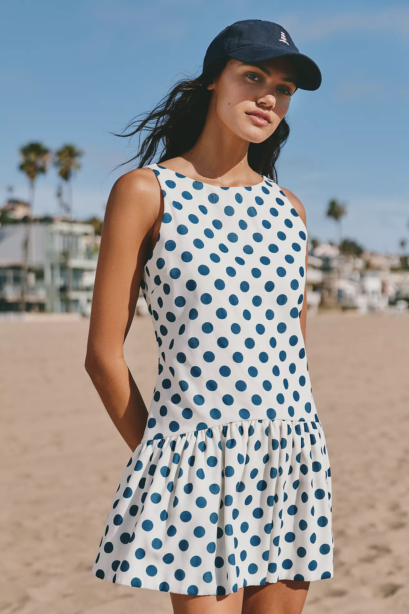 Peixoto Addison Cotton Mini Dress | Anthropologie (US)