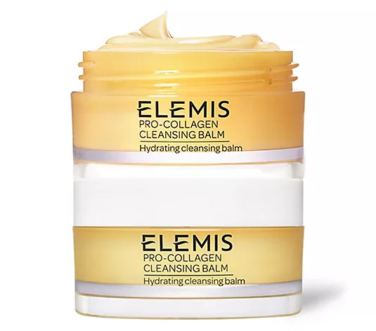ELEMIS Pro-Collagen Cleansing Balm 1.7oz Duo - QVC.com | QVC