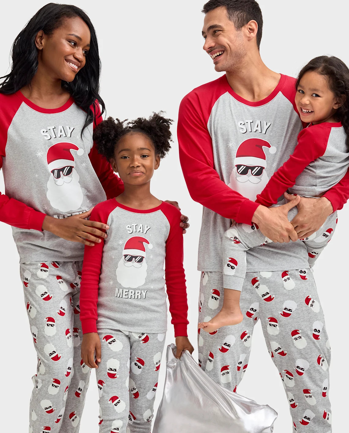 Our Glow Stay Merry Collection features matching glow-in-the-dark pajamas for the whole family. | The Children's Place