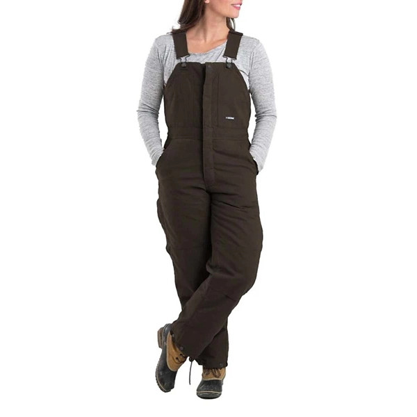 Women's Berne Apparel Softstone Duck Insulated Bib Overalls | Scheels