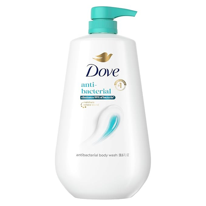 Dove Body Wash Antibacterial For All Skin Types 30.6 oz Pump, Sulfate Free | Amazon (US)
