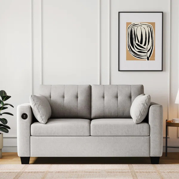 Arval 67'' Upholstered Sleeper Sofa | Wayfair North America