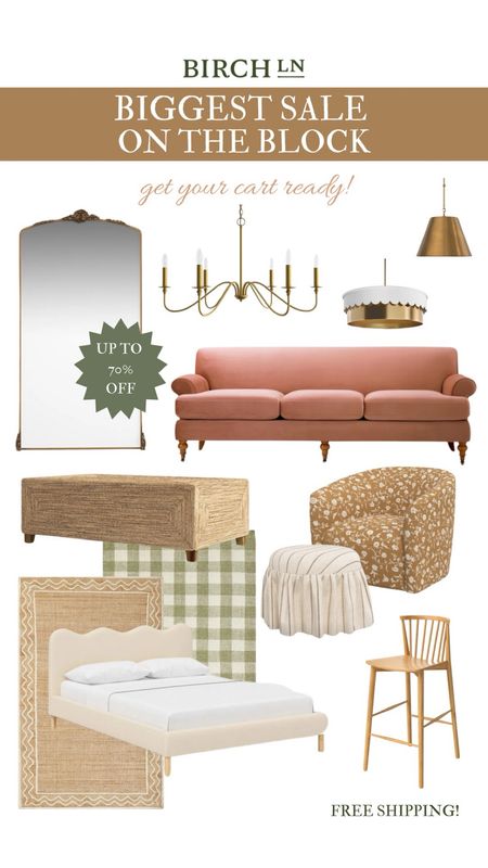 Get your cart ready for Birch Lane’s Biggest Sale on the Block May 4-May 6! Check out my picks for furniture, decor, lighting, rugs and more @birchlane #BirchLanePartner #MyBirchLane 