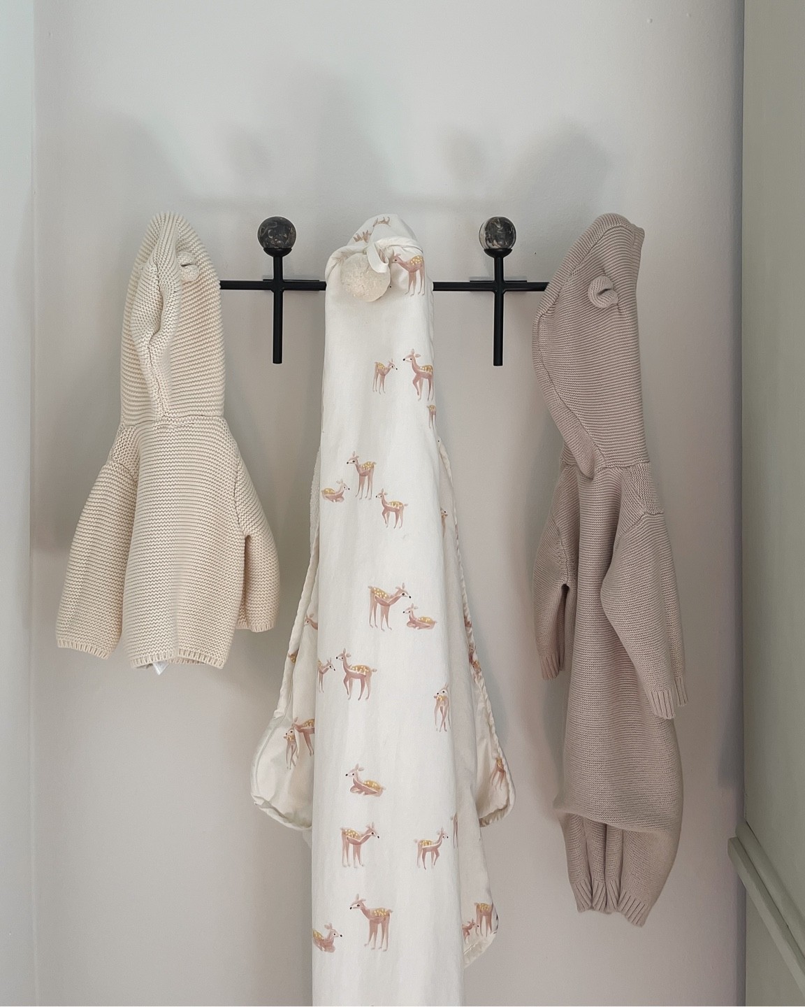 Little coat rack for the nursery 〰️ linked a couple of the baby things, too 

#LTKbaby #LTKbump #LTKhome