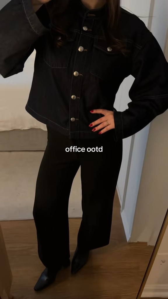 quick ootd! jacket as a top because today was toooo chilly☁️

#LTKCyberWeek #LTKWorkwear #LTKootd