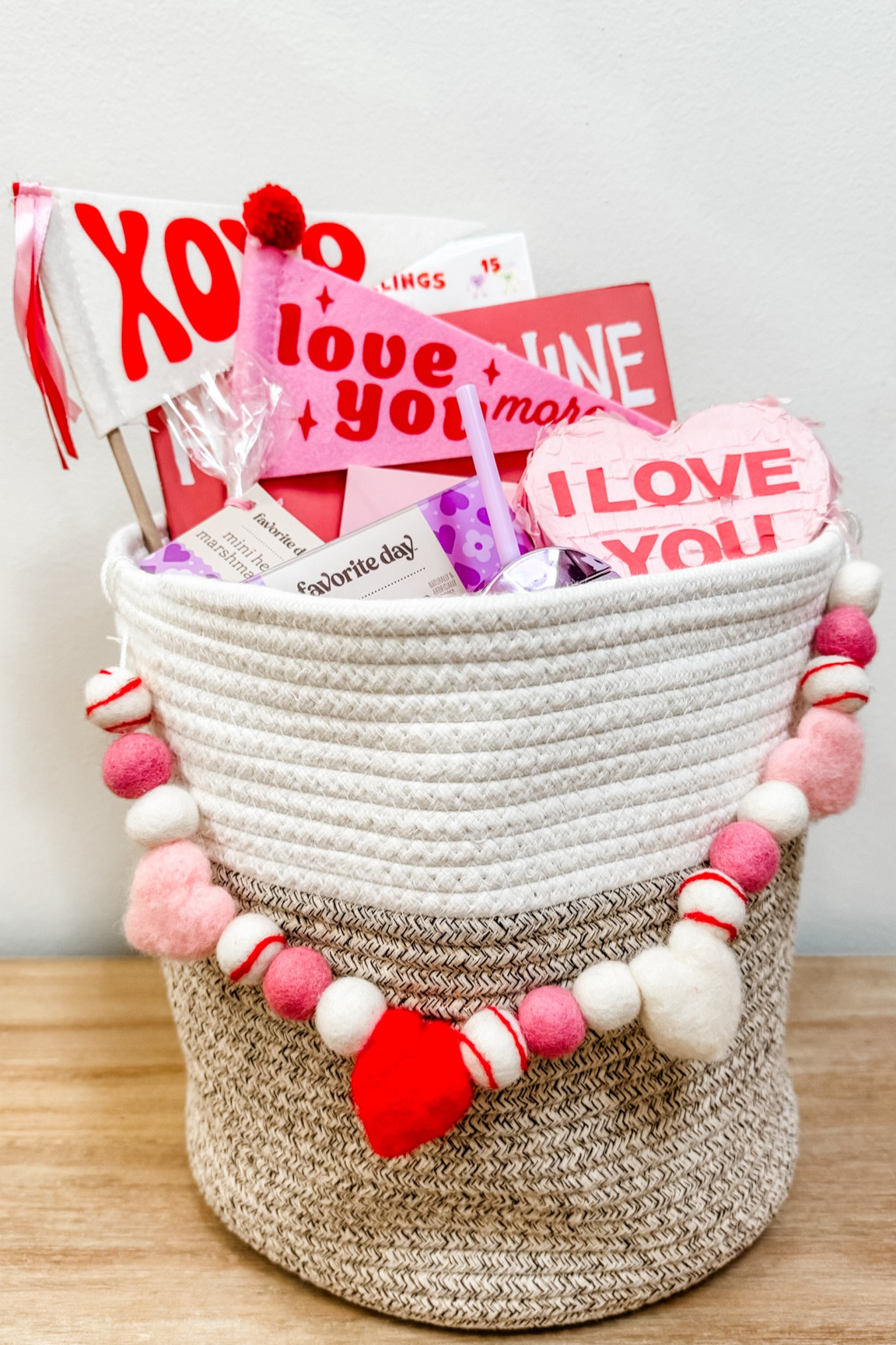 Valentine’s Day basket #basket #valentinesday 

#LTKBaby #LTKFamily #LTKKids