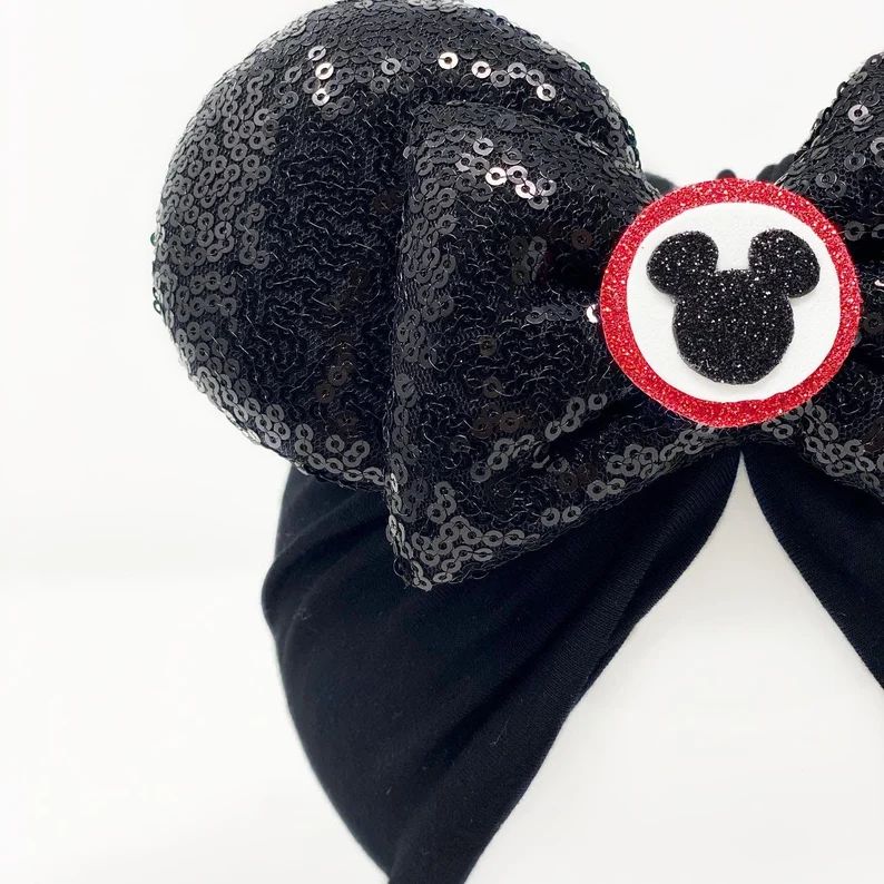 Mouseketeer || Minnie Ears Headwrap || Mouseketeer Ears || Disney Parks Ears | Etsy (US)