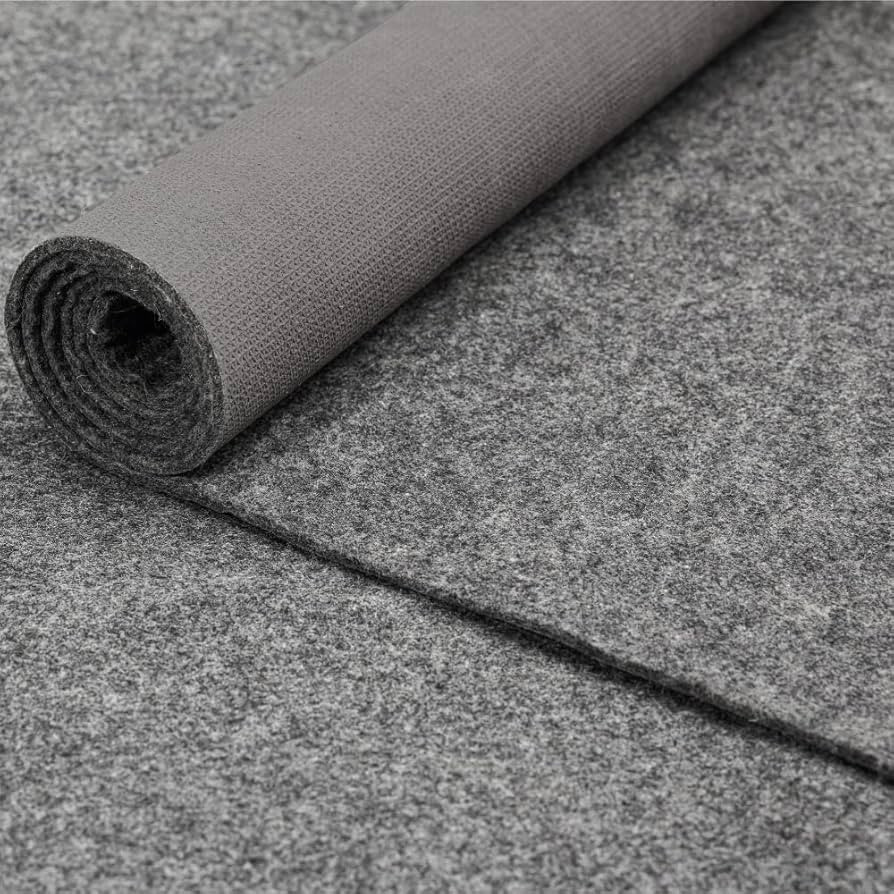 Gorilla Grip Felt and Natural Rubber Rug Pad, 1/4” Thick, 8x10 FT Protective Padding for Under ... | Amazon (US)