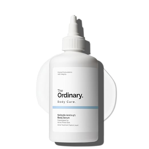 The Ordinary Salicylic Acid 0.5% Body Serum, Exfoliating Treatment for Acne-Prone Skin, 8.1 Fl Oz | Amazon (US)