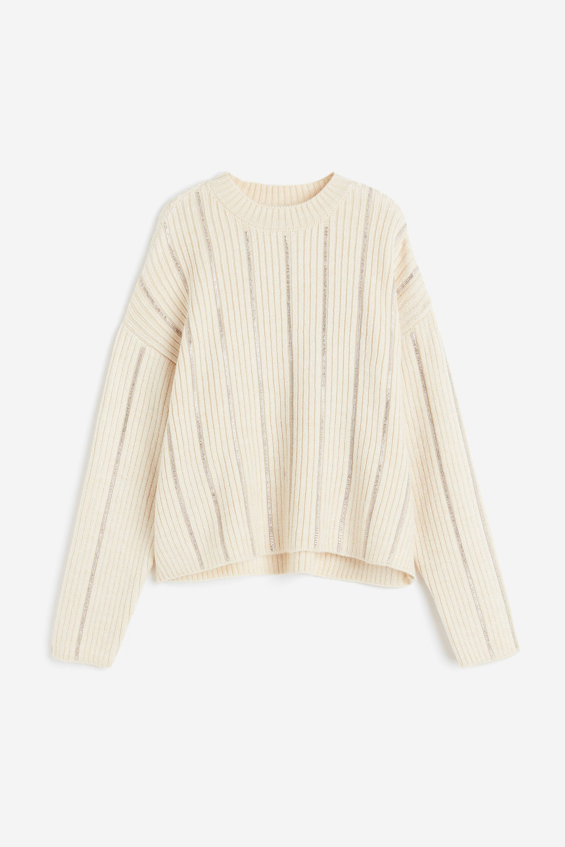Rhinestone-detail jumper | H&M (UK, MY, IN, SG, PH, TW, HK)