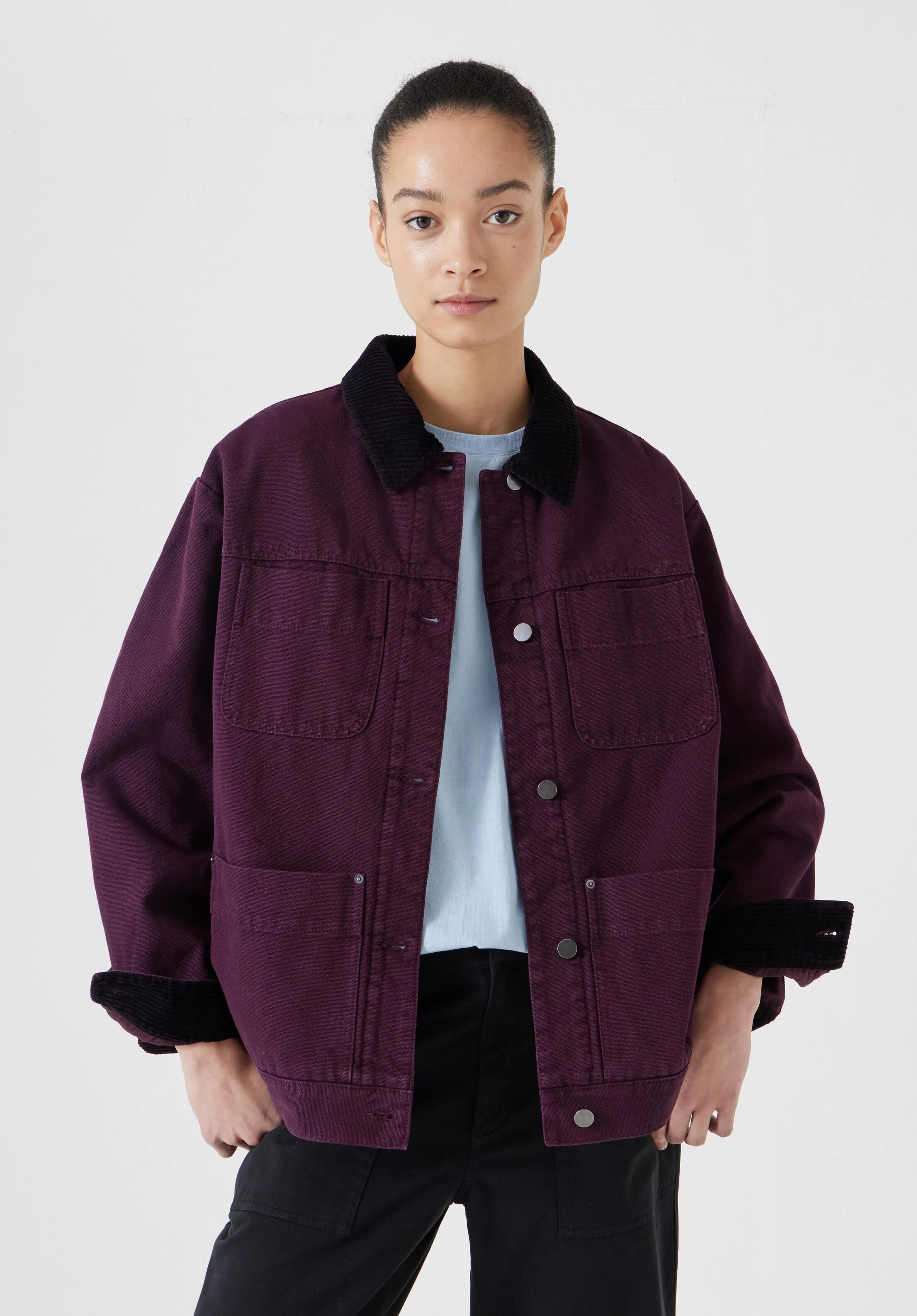 Cord Collar Barn Jacket | Hush UK