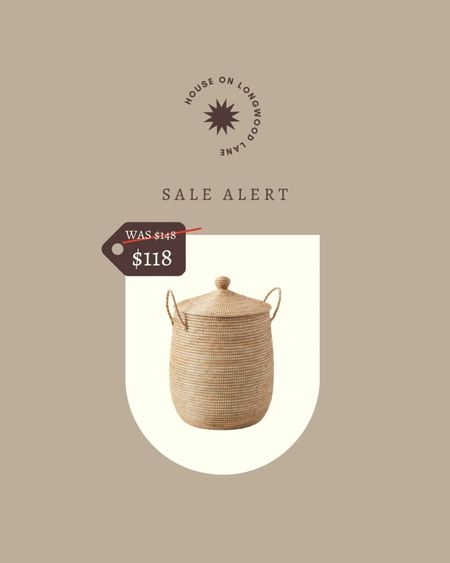 The Serena & Lily medium natural rattan and seagrass basket is 20% off! It also comes in 2 more sizes.  

#LTKSeasonal #LTKhome #LTKsalealert