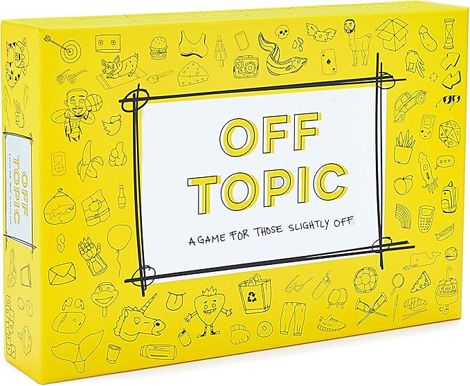 Off Topic Adult Party Game - Fun Board and Card Game for Group Game Night | Amazon (US)