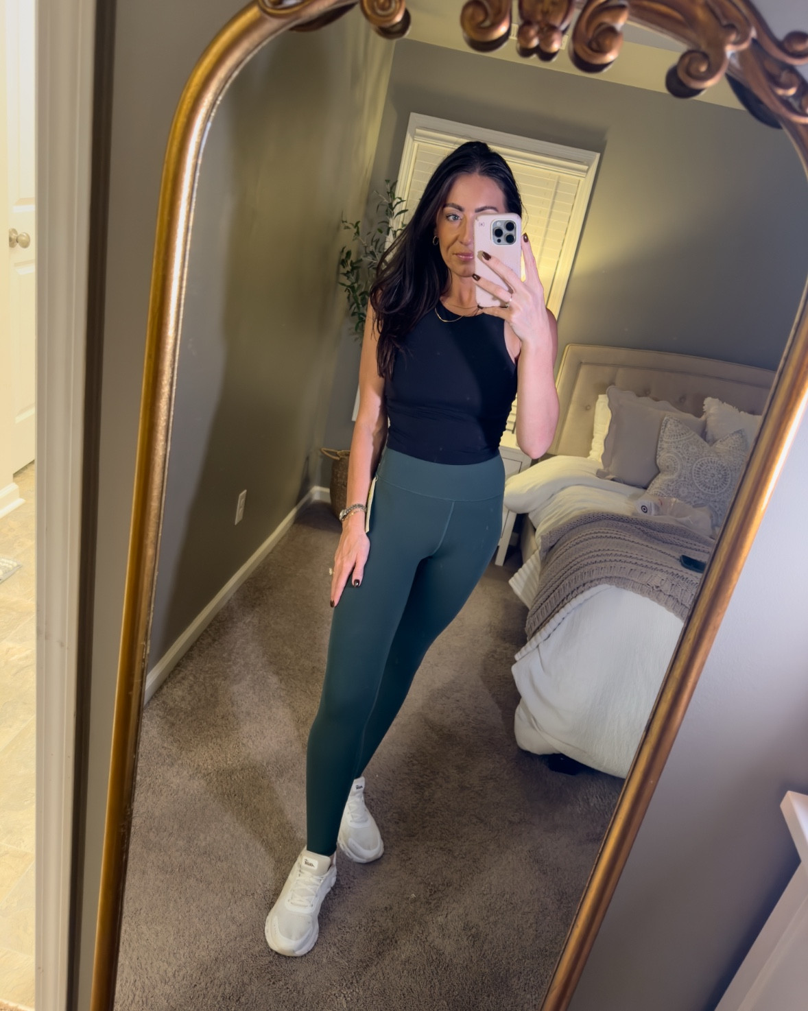 Pilates and sports bras! 

Tops: small
Leggings: small 

#LTKStyleTip #LTKSaleAlert #LTKActive