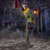 Home Accents Holiday 5FT Dead Water Animated LED Rotwing Parrot 26SV25390 | The Home Depot