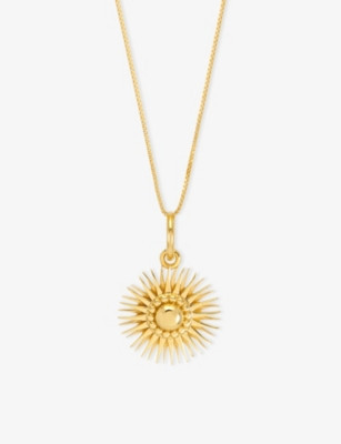 RACHEL JACKSON - Mini Electric Goddess 22ct Yellow Gold-Plated Sterling-Silver Necklace | Selfrid... | Selfridges