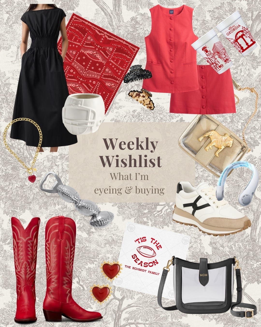 All the game day necessities, outfits, and fun hosting things!

#LTKSeasonal #LTKootd #LTKHome