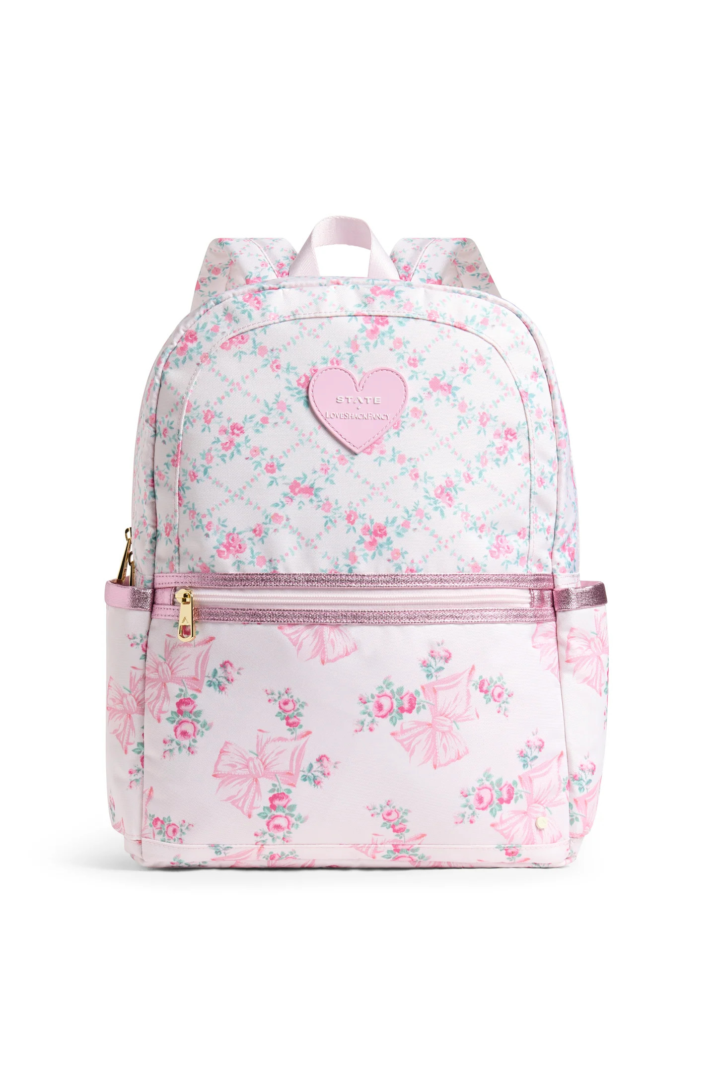 STATE x LoveShackFancy Kane Double Pocket Backpack | LoveShackFancy