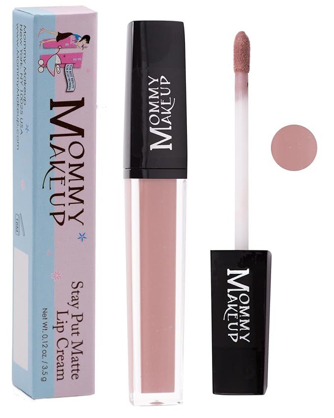 Stay Put Matte Lip Cream | Kiss-Proof/Mask-Proof Matte Lipstick - a dusty pink mauve [Heather] | Amazon (US)